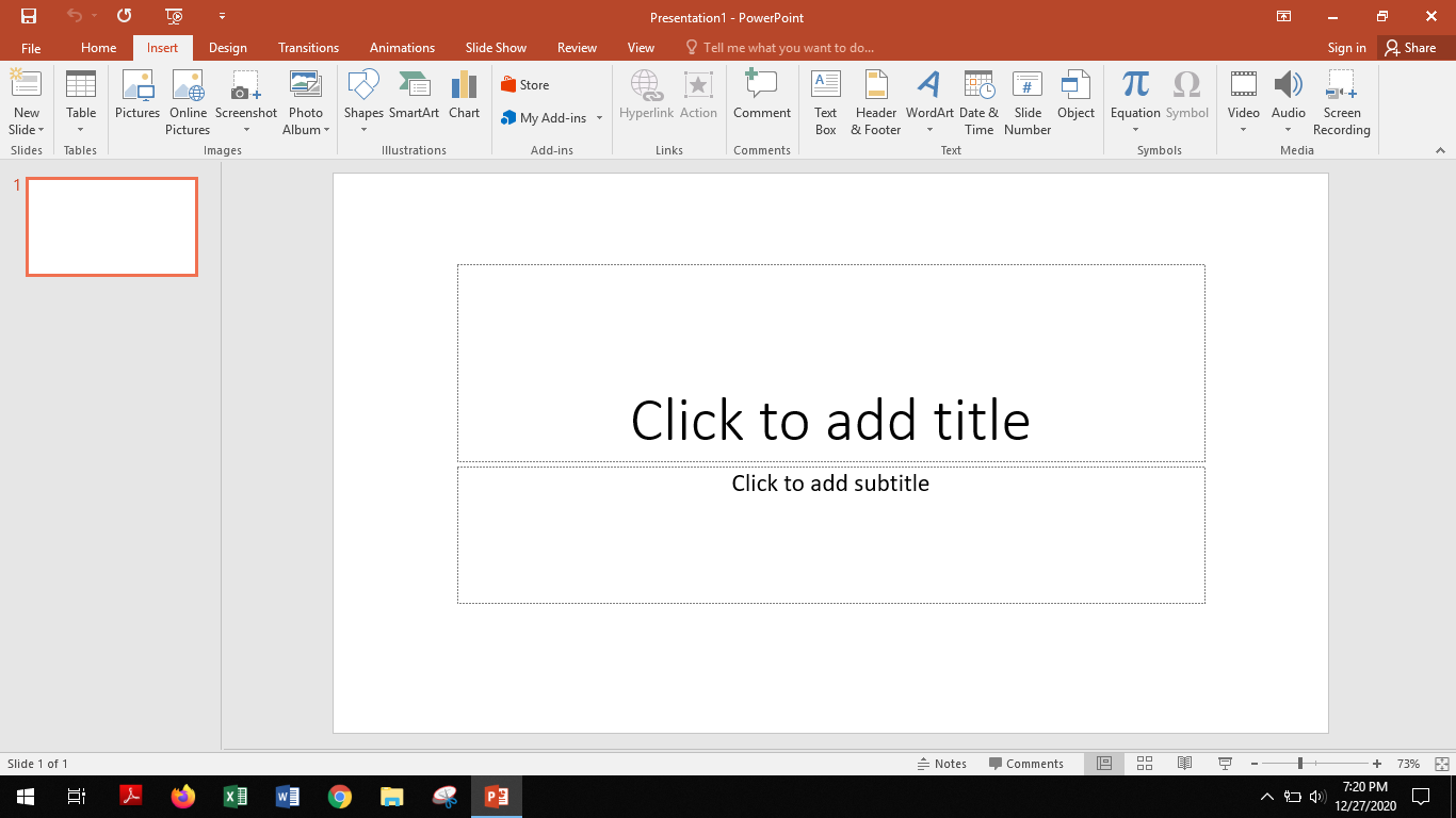 Menambahkan Konten di Microsoft Office Powerpoint 2016